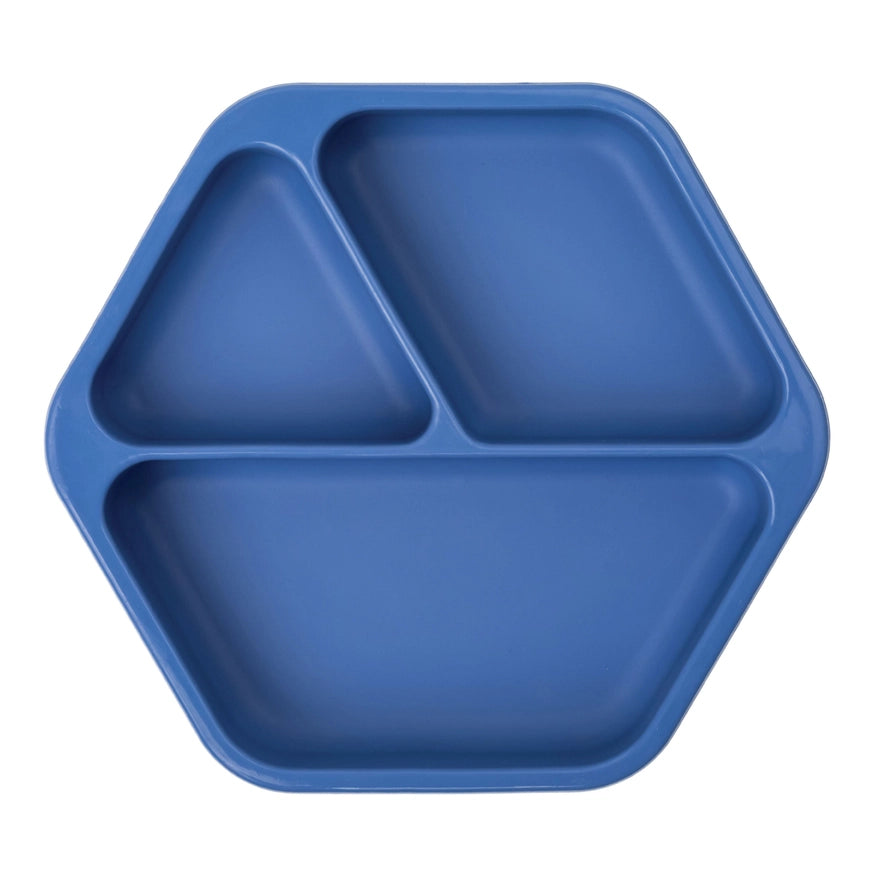 Silicone Suction Plates- Blue