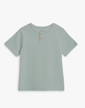 Load image into Gallery viewer, Henley Tee-Teal
