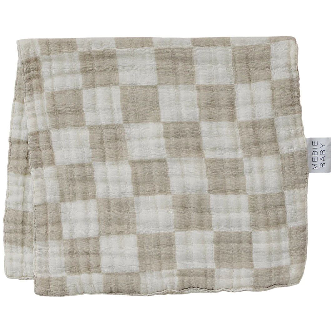 Checkered Burp Cloth