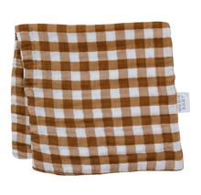 Load image into Gallery viewer, Plaid Burp Cloth
