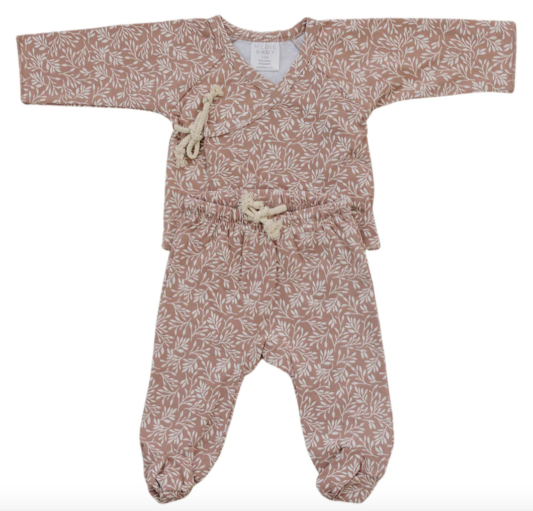 Rose Vine Layette Outfit