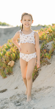 Load image into Gallery viewer, Cream Floral Swimsuit
