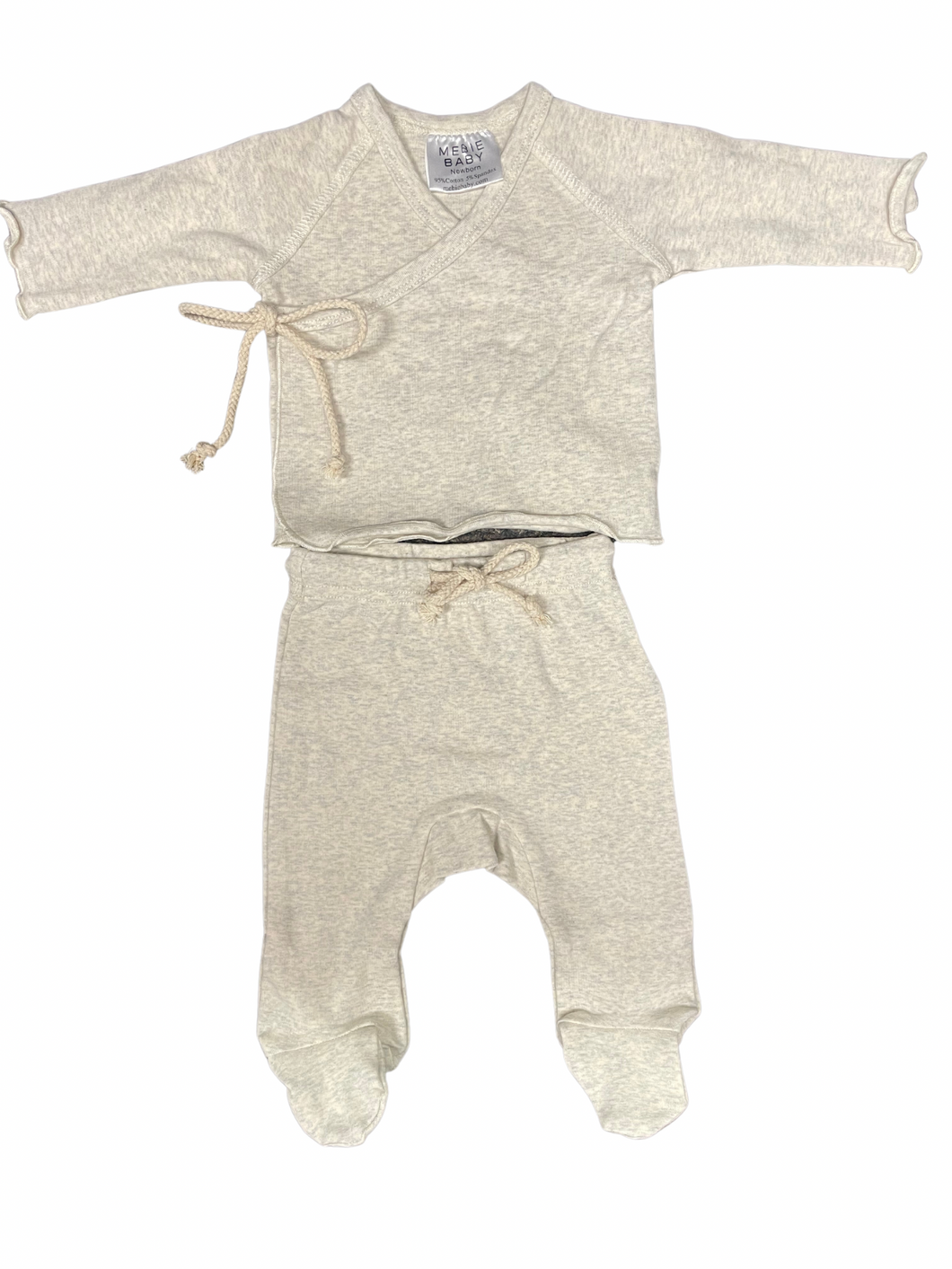 Heather Oatmeal Layette Set