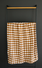 Load image into Gallery viewer, Camel Plaid Swaddle
