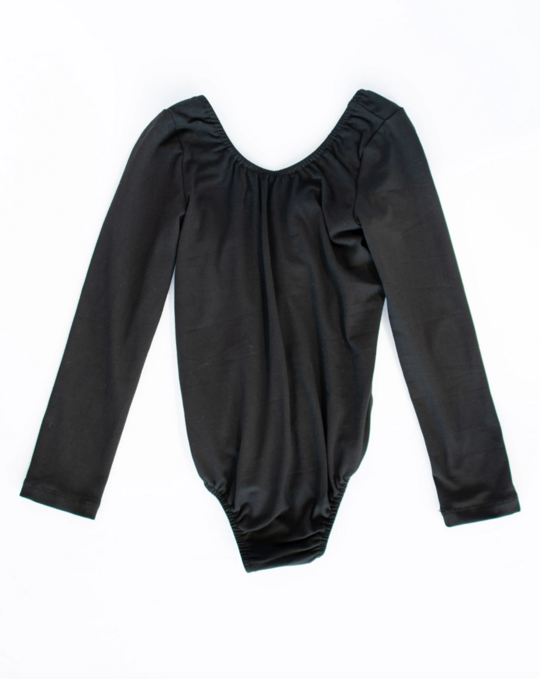 Long Sleeve Bodysuit- Black