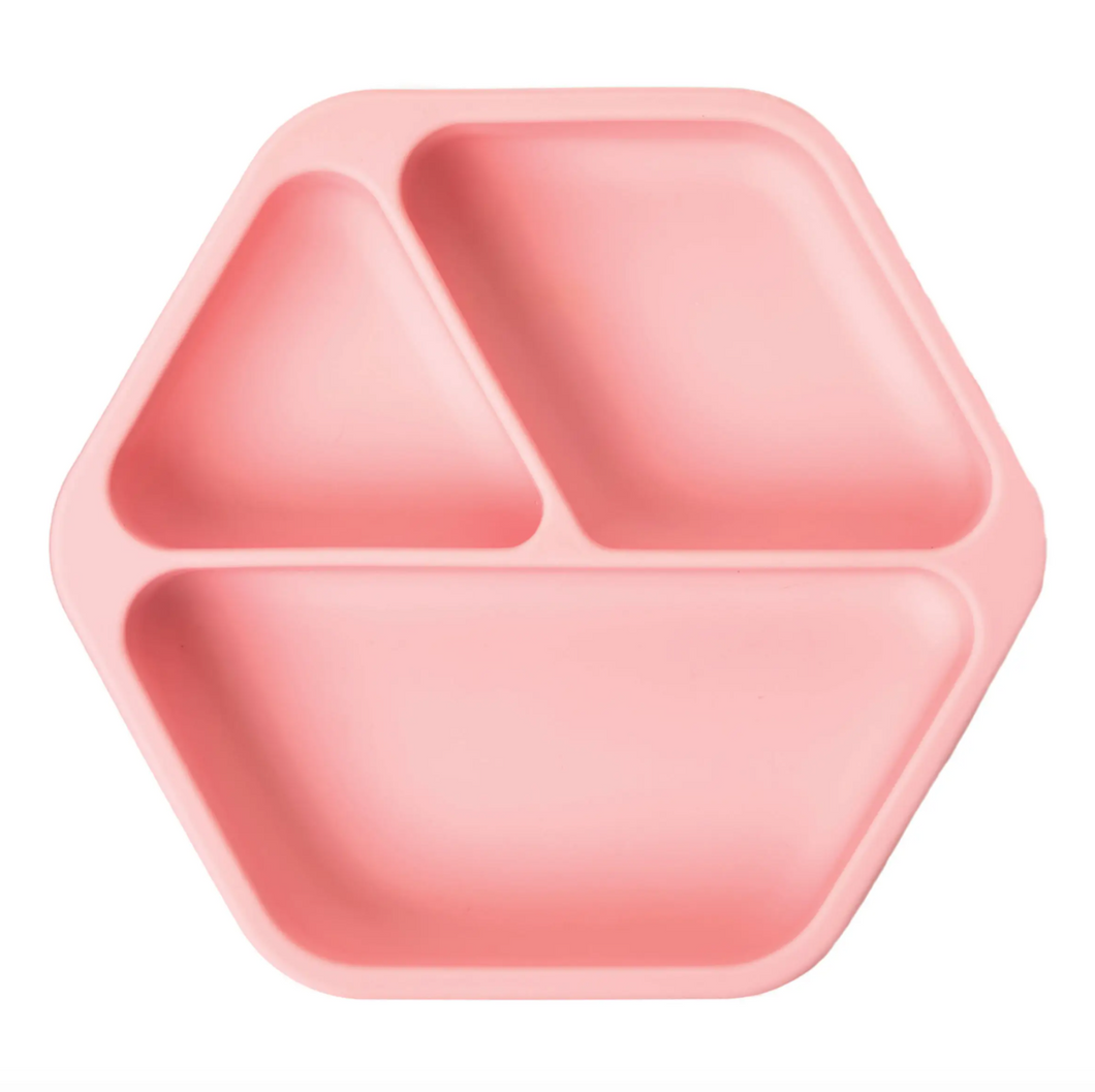 Silicone Suction Plate-Pink