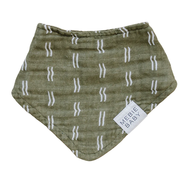 Olive Strokes Bib