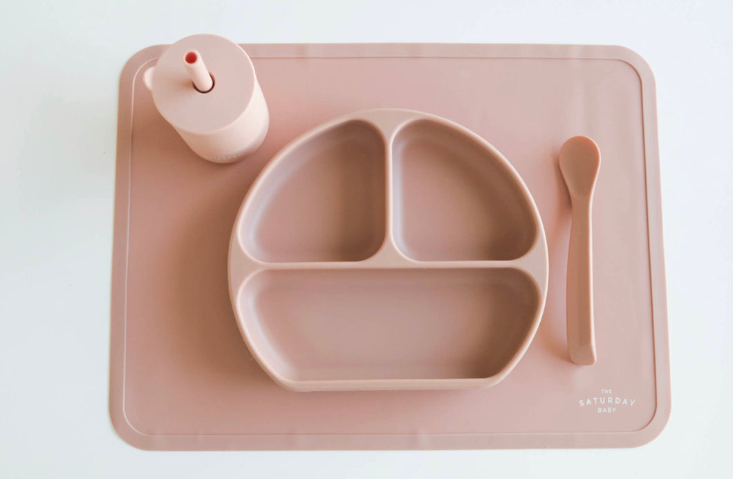 The Saturday Baby Silicone Placemat-5 Colors