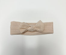 Load image into Gallery viewer, Waffle Headband Bow
