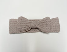 Load image into Gallery viewer, Waffle Headband Bow
