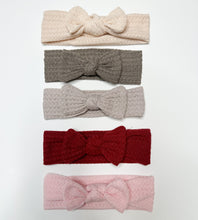 Load image into Gallery viewer, Waffle Headband Bow
