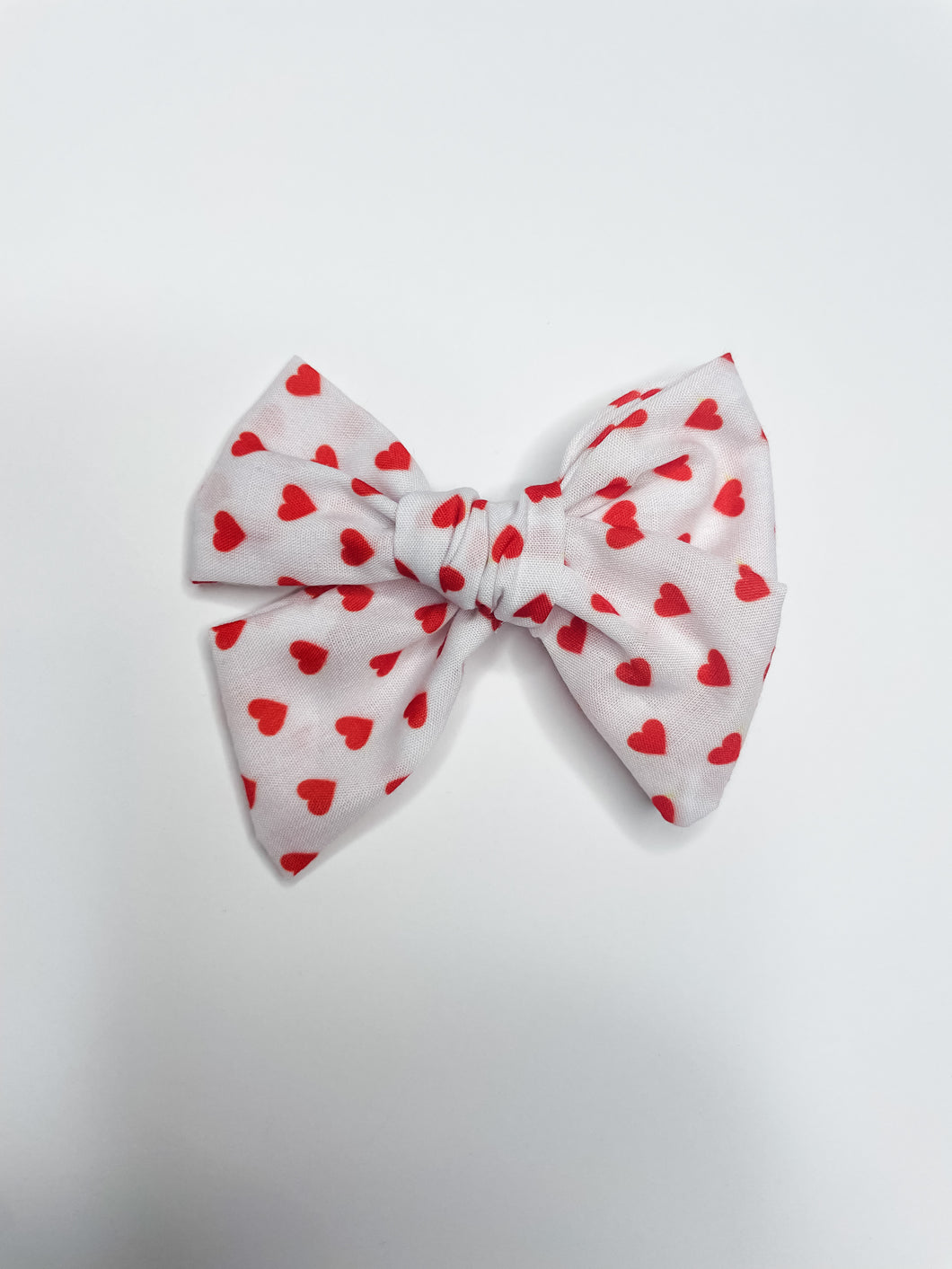 Heart Linen Bow